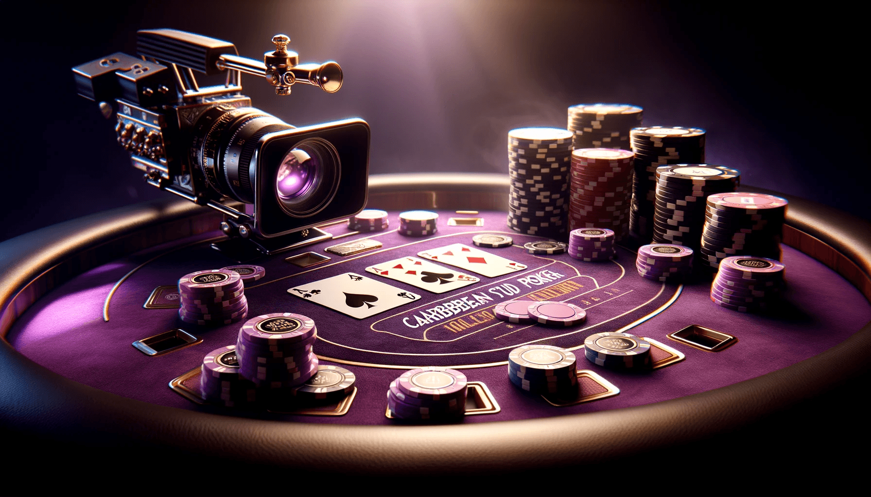 De voor- en nadelen van online live Caribbean Stud spelen image