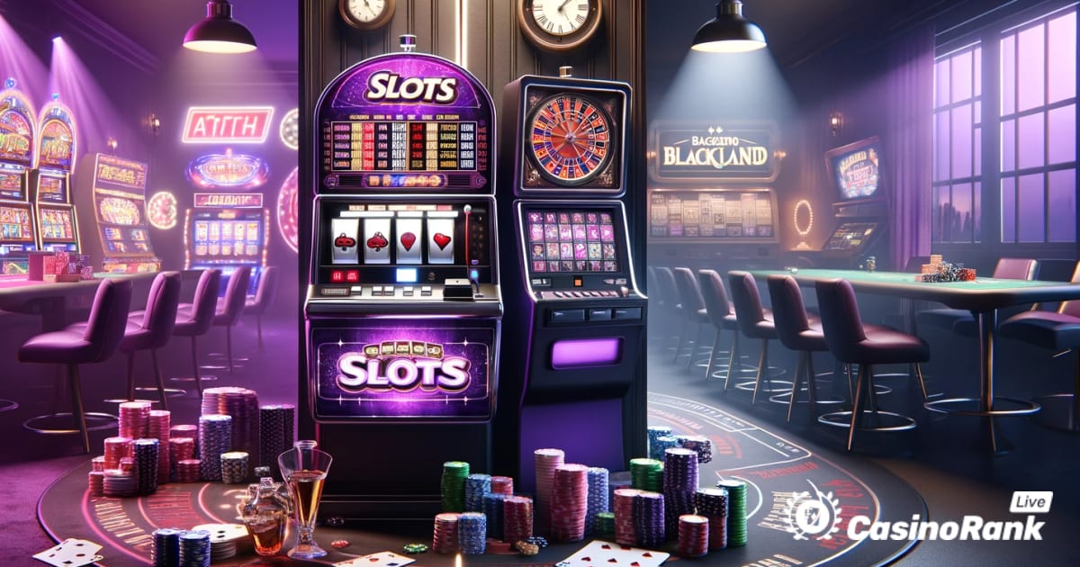 Live speelautomaten versus live blackjack – welke is beter